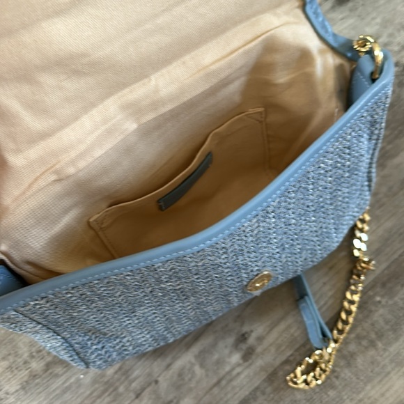 Zara tweed crossbody bag with floral embellishments - Picture 6 of 10